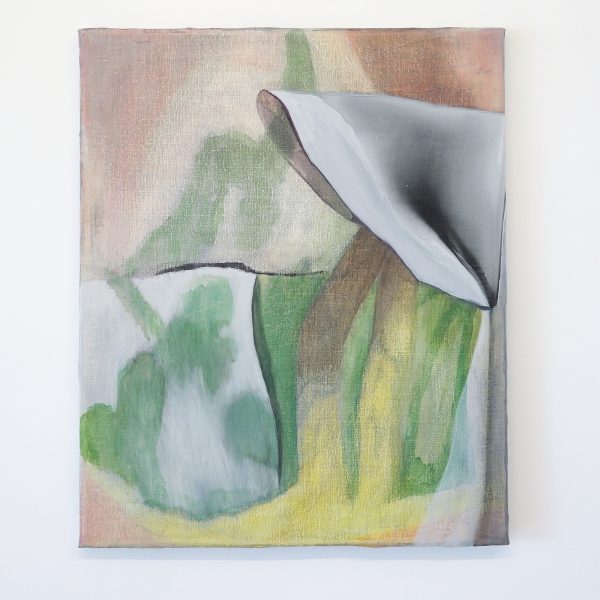 Rezi van Lankveld - Promenade - 60x50cm Olieverf op canvas