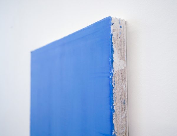 Willy de Sauter - Zonder Titel - 45x34cm Pigment en krijt op hout, 2020 (detail)