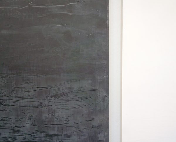 Willy de Sauter - Zonder Titel (drieluik) - 180x365x5cm maal drie Pigment en krijt op hout (detail)