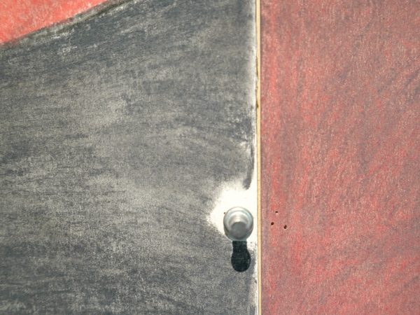 Roland Sohier - Ondersteboven - Houtskool en pastel op papier (detail)