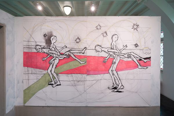 Roland Sohier - Starmaker - Houtskool en pastel op papier