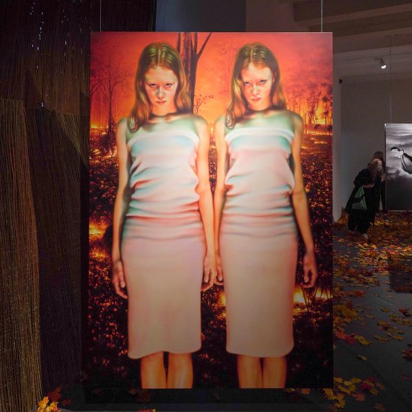 Anya Janssen - Double Predestination - 220x160cm Olieverf op linnen