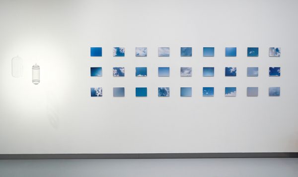 David Rickard - International Airspace - Fotografie, internationale lucht in Pyrex glas