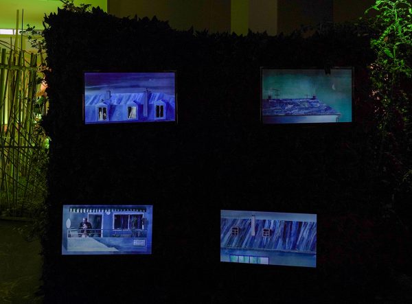 Hugo Rocci - Balcony Scenes - 1minuut, geschilderde animatie