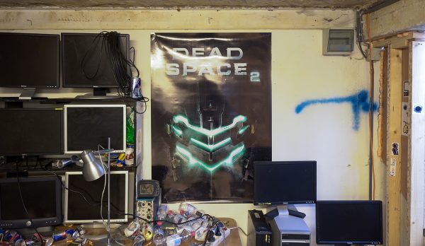 Joep van Liefland - TeleHell VP#47 Boy Born Without a Mother - Mixed media