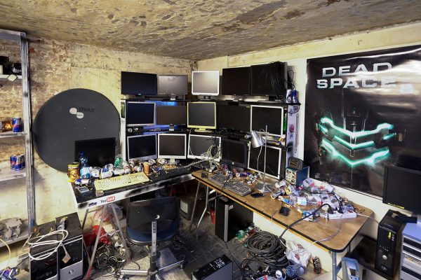 Joep van Liefland - TeleHell VP#47 Boy Born Without a Mother - Mixed media