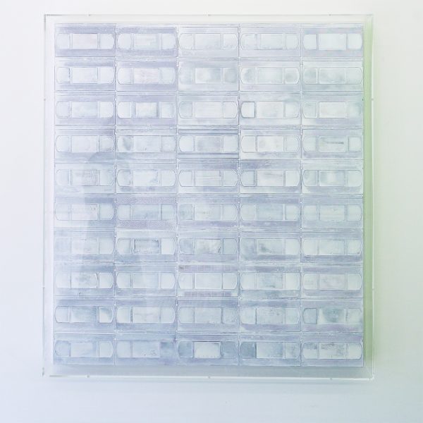 Joep van Liefland - Untitled (Next Friday) - Plexiglas, VHStapes en enamel verf
