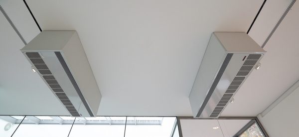 Marinus Boezem - Show V, Immateriele plastiek - Luchtgordijnen