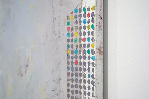 Matthias Weischer - Abend - Olieverf op doek (detail)