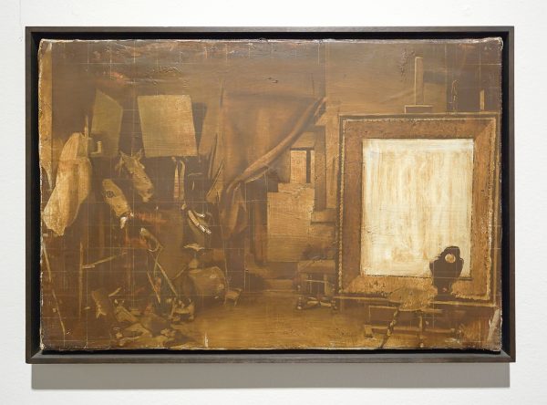 Matthias Weischer - Atelier - Olieverf op doek