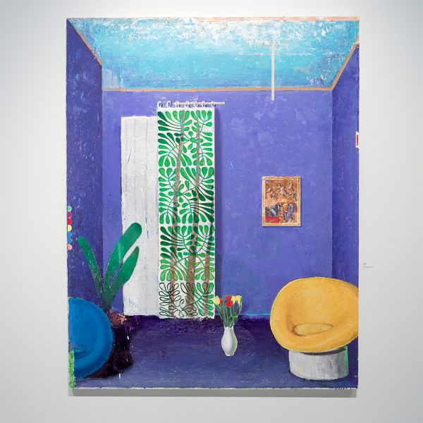 Matthias Weischer - Lounge - Olieverf op doek