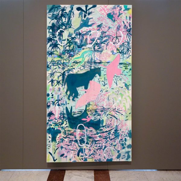 Cyrill Rafael Vasilyev - I Find Myself In-Between Waves, Not This and Not Yet Another - Mixed Media op doek