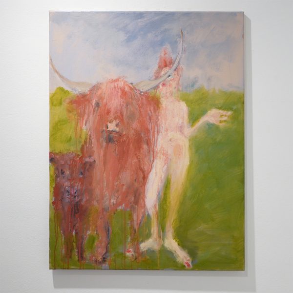 Eva Beresin - I'm in heaven - 80x60cm Mixed media op doek