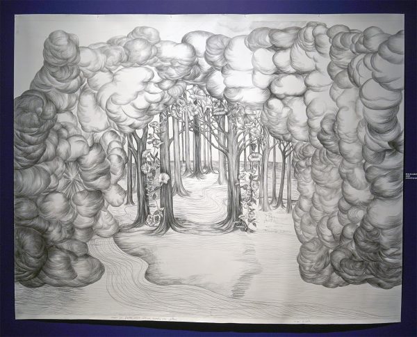 Danielle Lemaire - Et In Arcadia Ego - Potlood op papier