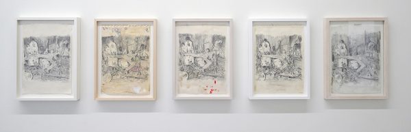 Marijn van Kreij - Untitled (Nirvana) - 30x21cm Potlood op papier (diverse uit een reeks)