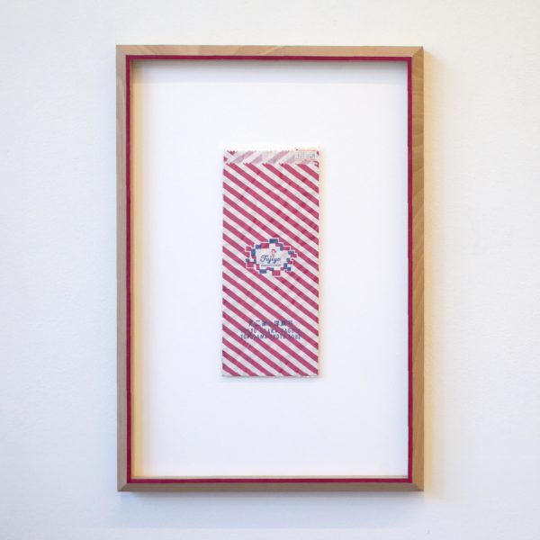 Mirthe Kluck - 2017 - 44x30cm, Inpakpapier, ingelijst