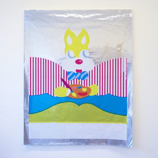 Mirthe Kluck - I'll Be Your Mirror - 125x100cm Zeefdruk op aluminium folie