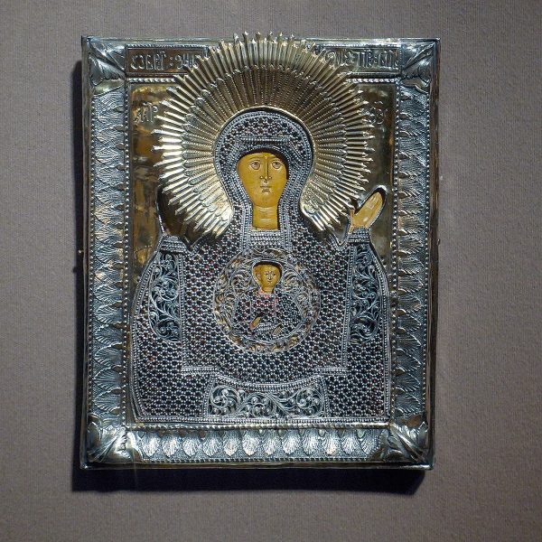 Toth Ikonen - Moeder Gods van het Teken, Russisch, omstreeks 1800