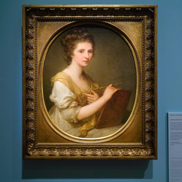 Angelika Kauffmann - Zelfportret - Olieverf op doek, omstreeks 1770-1775