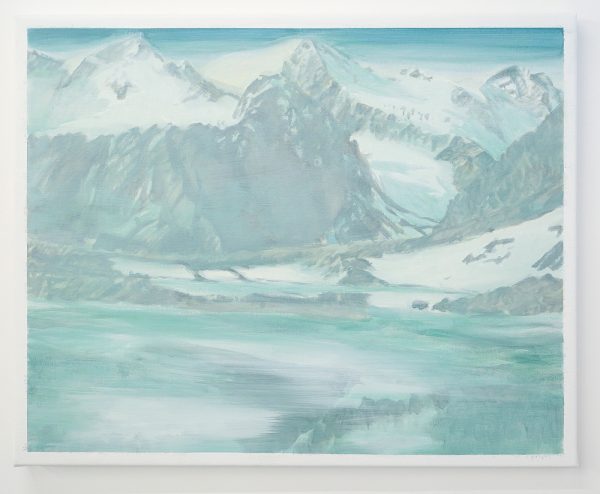 Anne van As - Mountain Lake - 60x75cm Acrylverf op linnen