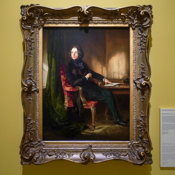 Daniel Maclise - Charles Dickens - Olieverf op doek, 1839