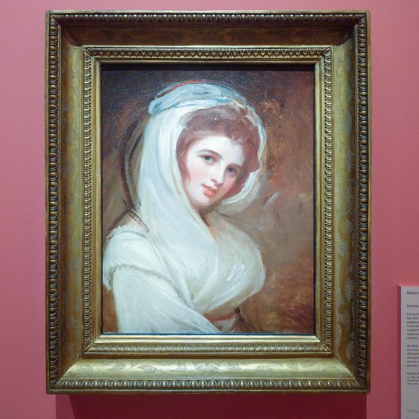 George Romney - Emma Hamilton - Olieverf op doek, omstreeks 1785