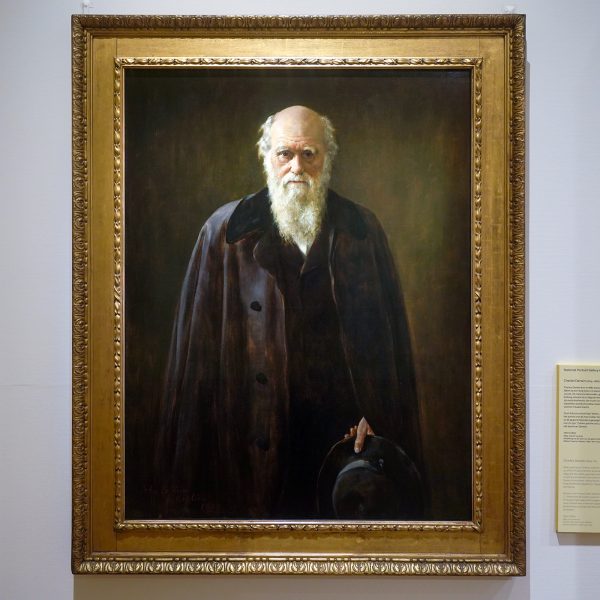 John Collier - Charles Darwin - Olieverf op doek, 1883