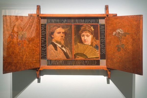 Lawrence Alma-Tadema - Lawrence Alma-Tadema & Laura Therese Epps - Olieverf op paneel, 1871-1872