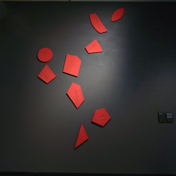 Lucio Fontana - Concetto spaziale, I Quanta - Watergedragen verf op doek, 1960