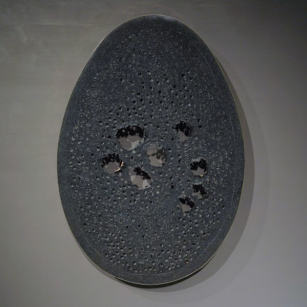 Lucio Fontana - Concetto spaziale, La fine di Dio - Olieverf en glitter op doek, 1963
