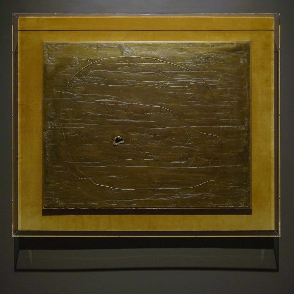 Lucio Fontana - Concetto spaziale - Olieverf op doek, 1961