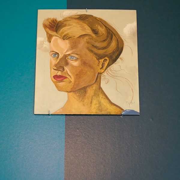 Philip Akkerman - Ingrid van Santen - Olieverf op paneel