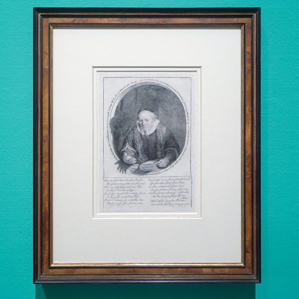 Rembrandt van Rijn - Jan Cornelis Sylvius - Ets, burijn en dorge naald, 1646