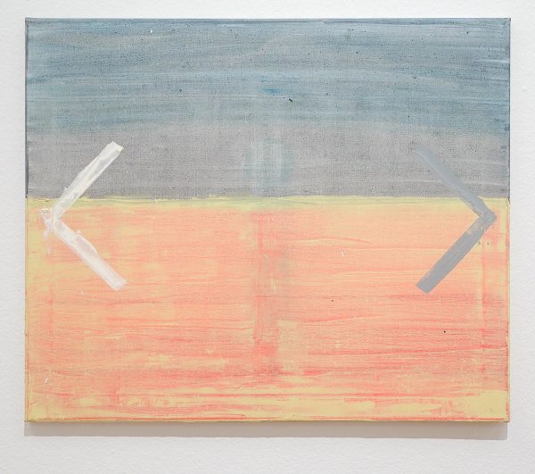 Walter Swennen - 2 Arrows - Olieverf op doek, 2014