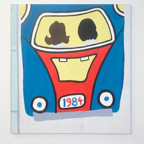 Walter Swennen - Car (Back) - Olieverf op doek, 2010