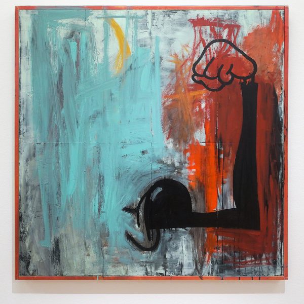 Walter Swennen - Goofy - Olieverf op doek, 1989