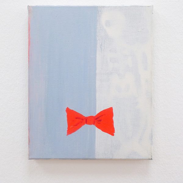 Walter Swennen - Noeud Papillon (Vlinderdas) - Olieverf op doek, 1999