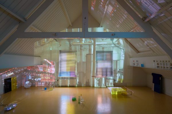 Wineke Gartz - Dagger Spirit, Drum, Storm - Mixed media installatie