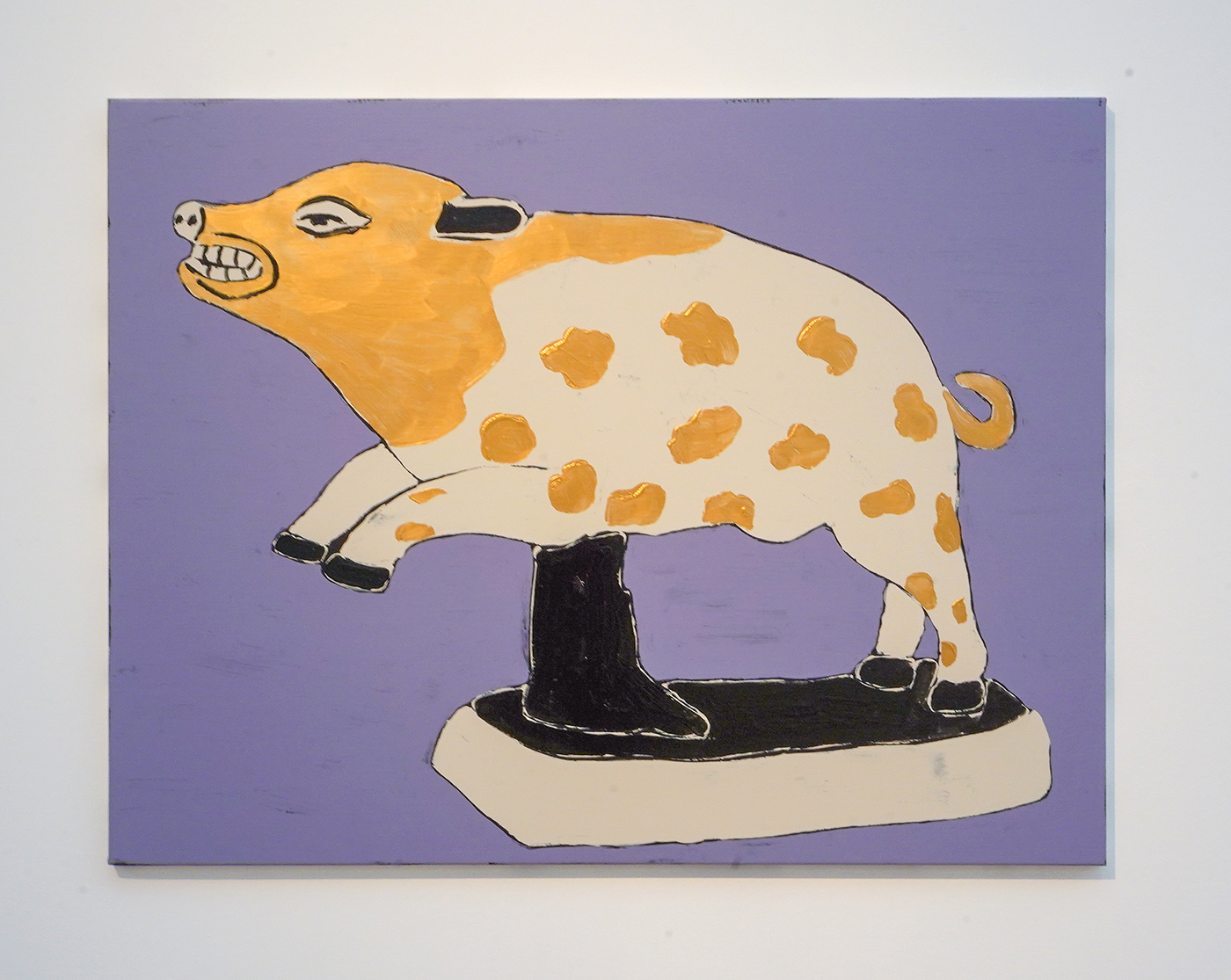 Fons Haagmans - Wild Boar - Acrylverf op doek