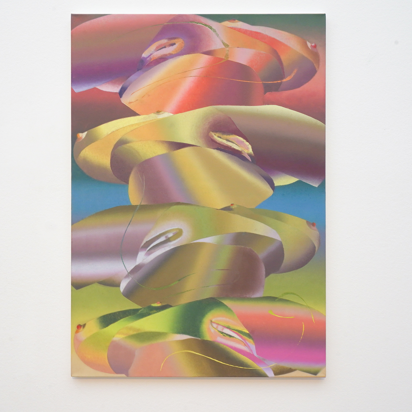 Hadassah Emmerich - Rainbow Warriors - Olieverf op doek