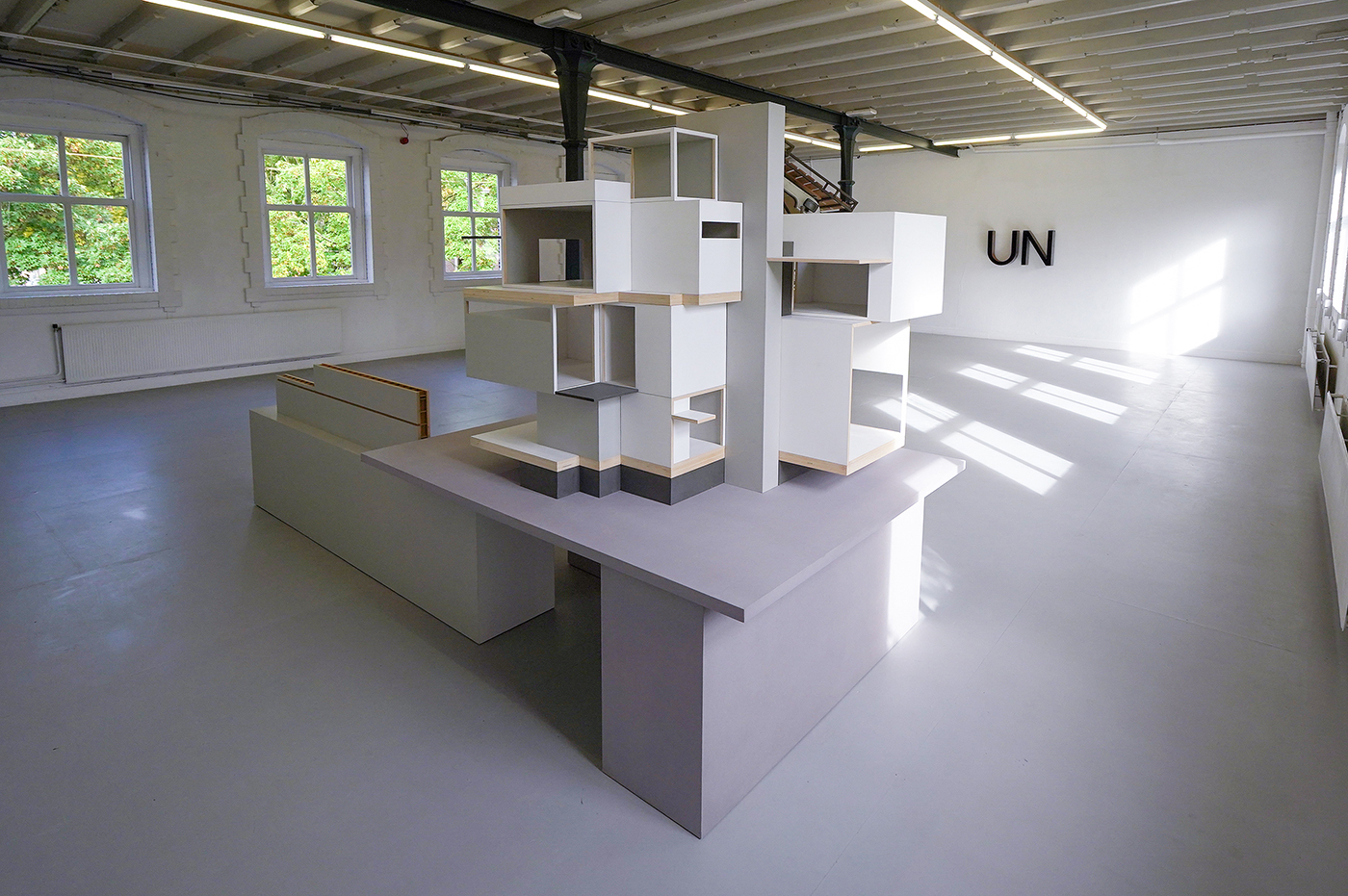 Jean Bernard Koeman - Observatory Crest (De Blinde Muur en het Conflict) - (Detail)