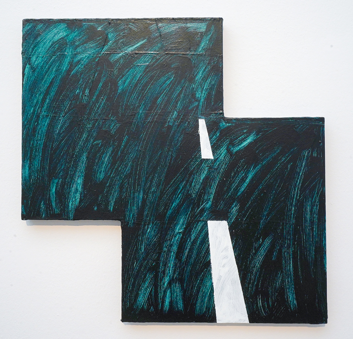 Mary Heilmann - Road Trip - Olieverf op doek