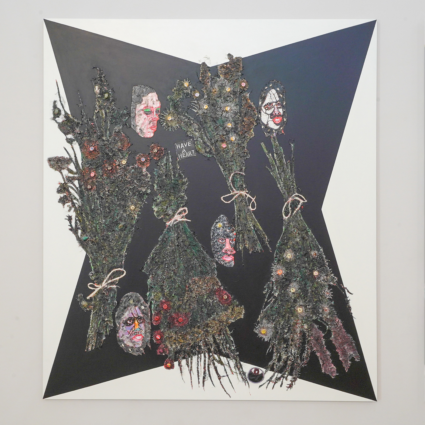 Rik Meijers - From the Place That is The World - Mixed Media op doek