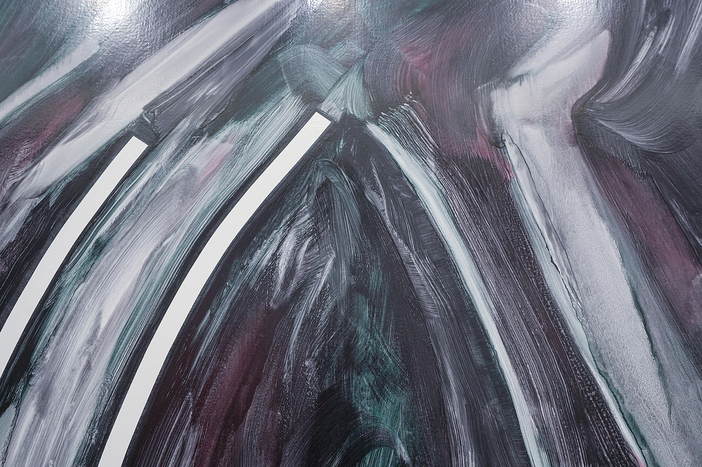 Robert Holyhead - Untitled - 210x150cm, Olieverf op canvas (detail)