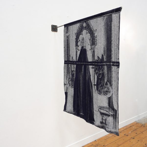 Manon Clement - A feeling that never goes away - 124x100cm, , Jacquard weefsel