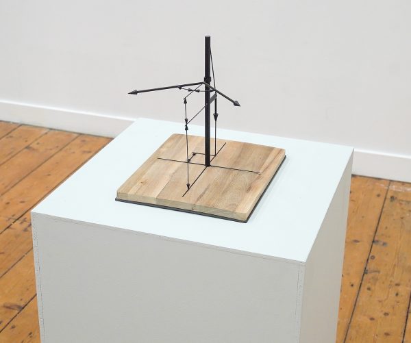 Rick van Meel - Problem 5,70 - 31x25x26cm, Staal, Aluminium, Hout