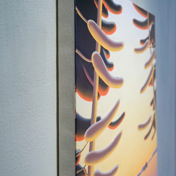 Madeleine Bialke - Double Blind - 56x46cm Olieverf op canvas (detail)