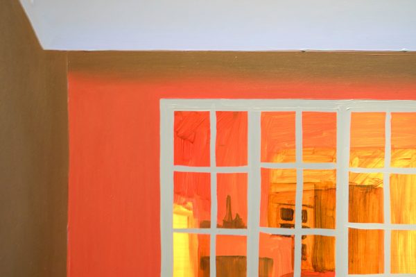 Madeleine Bialke - Everdusk - 152x127cm Olieverf op canvas (detail)