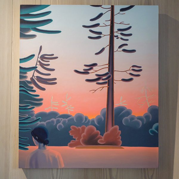 Madeleine Bialke - Haunt - 102x86cm Olieverf op canvas