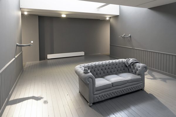 Hans Op de Beeck - Cake - 132x90x95cm, Polyester, staal, polyurethane, polyamide, zijde en coating